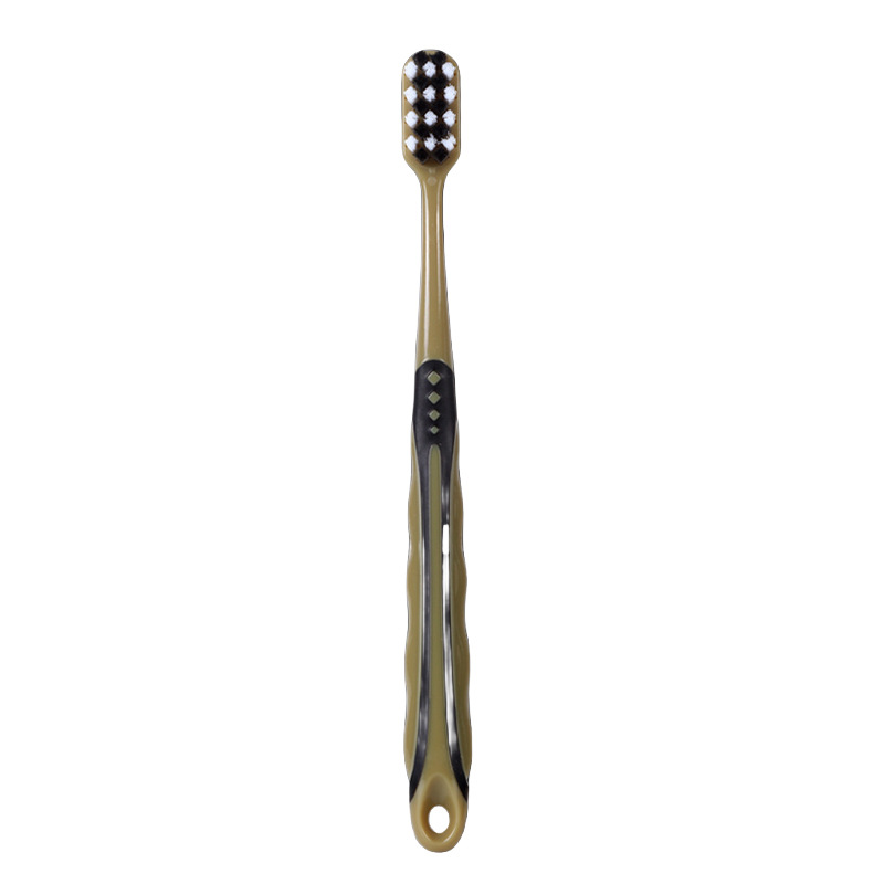 new wave type medium hard bristle toothbrush high-grade spiral dupont bristle toothbrush deep cleaning men's adult toothbrush Application Scenario