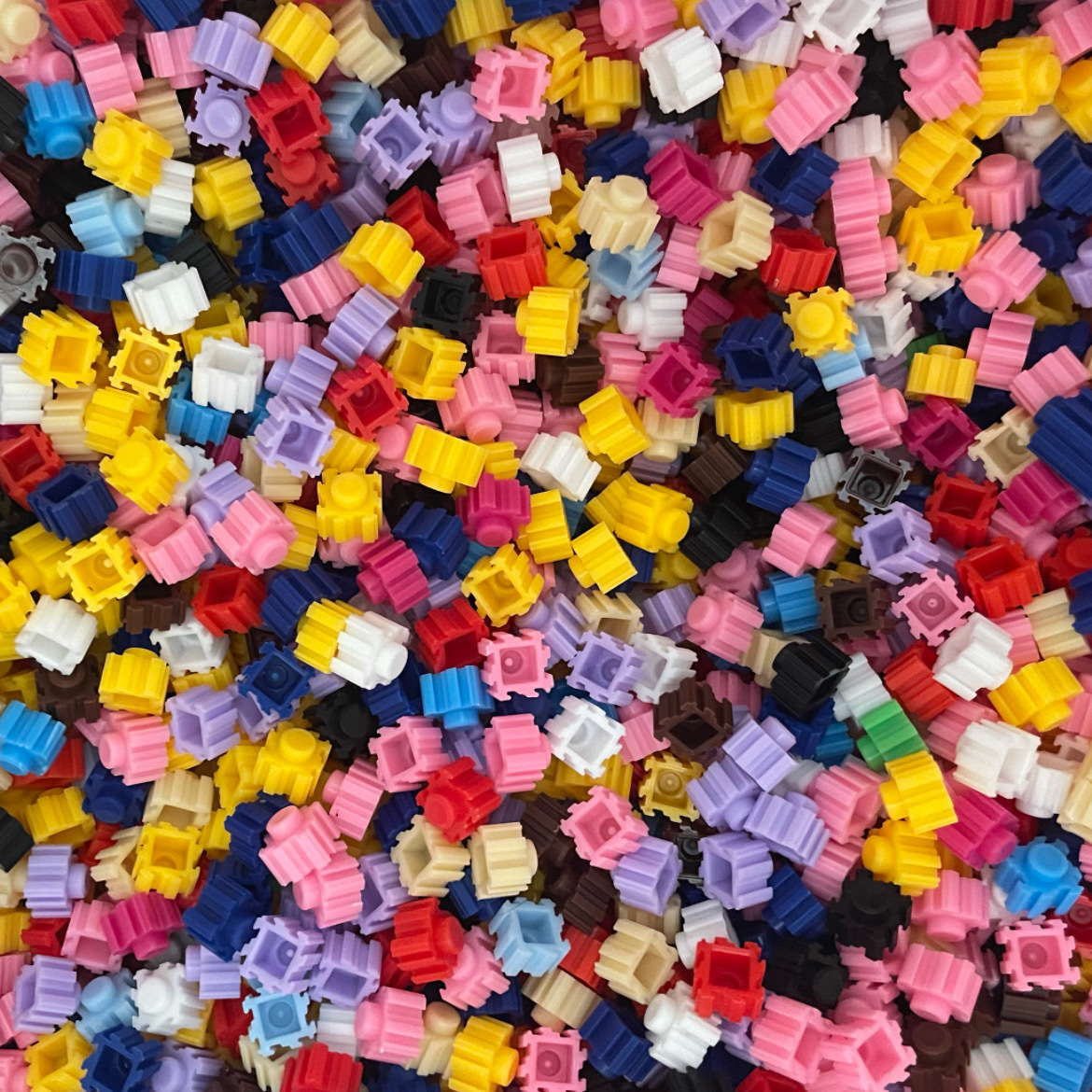 bulk series splicing small particle toys 3d puzzle model sold by half kilogram building blocks 8mm handmade children's educational variety diy details Picture