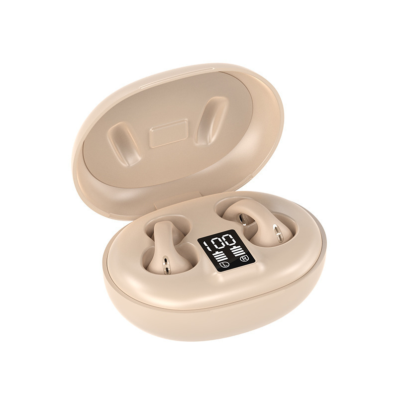 sports 2025 new bluetooth headset clip-on long wear no pain bone conduction non in-ear wireless headset long battery life details Picture