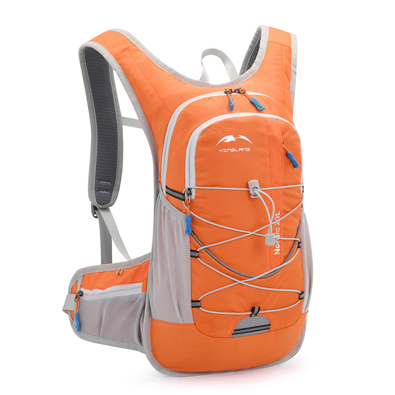 yinglang riding water bag backpack outdoor hiking hiking backpack sports backpack running cross-country marathon sports equipment Application Scenario