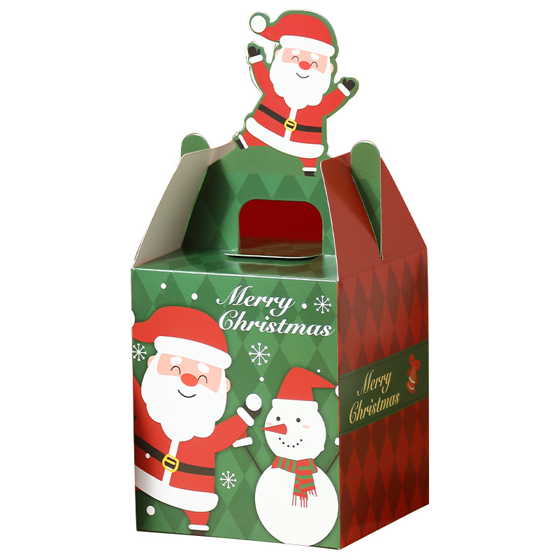 christmas gift box apple box christmas eve packing box creative candy box christmas portable gift box wholesale gift Application Scenario