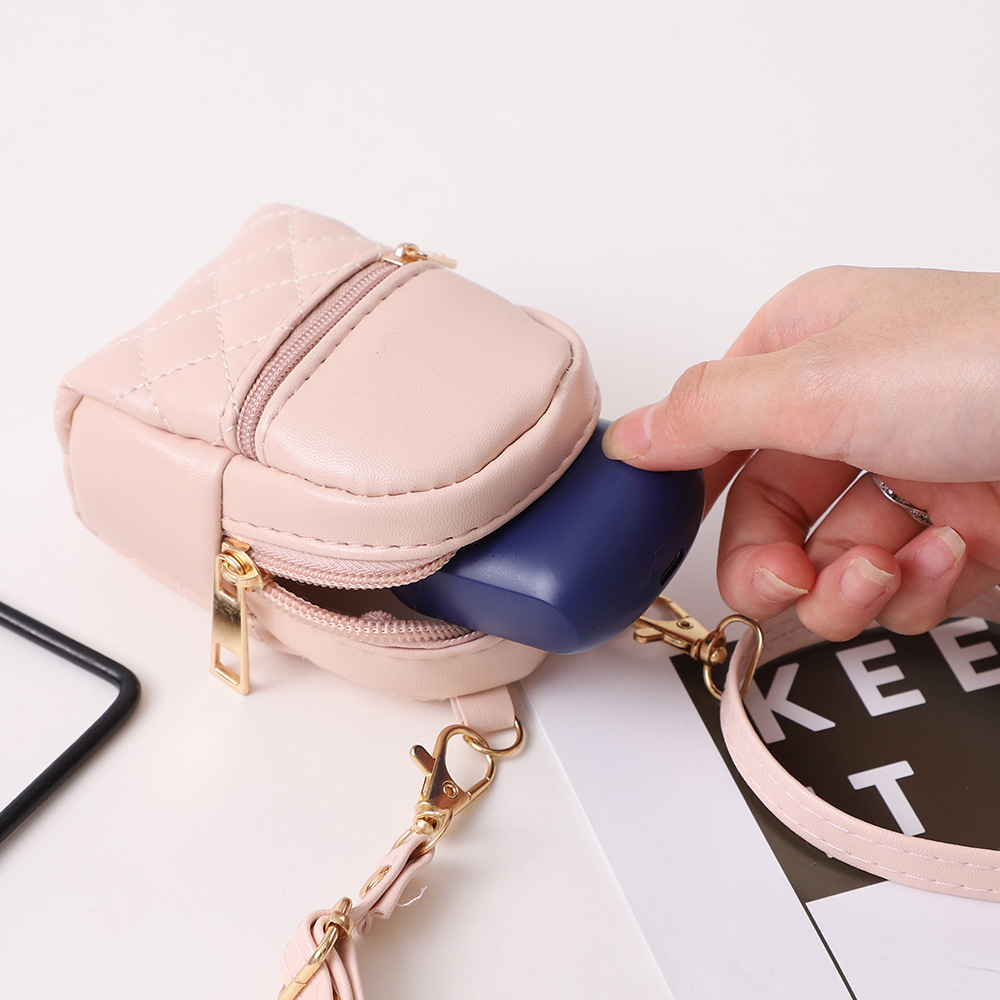 factory wholesale mini coin purse portable earphone data cable storage bag creative cute wild accessories small wallet Specification drawing