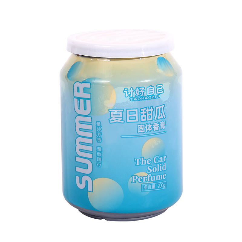 car aromatherapy balm car perfume car interior solid fragrance decoration long-lasting light perfume coke can aromatherapy Item Picture