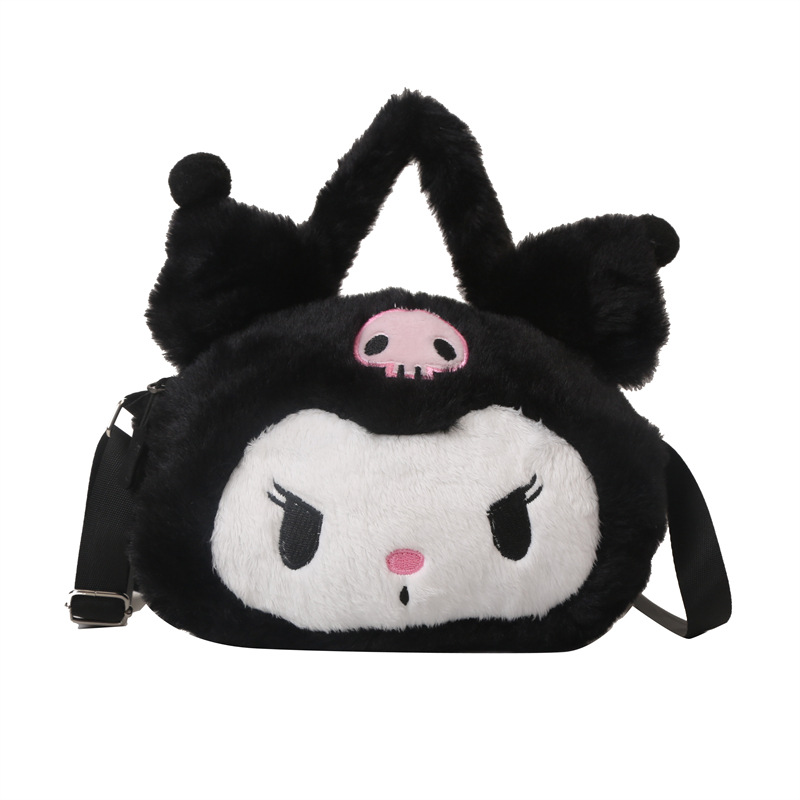 bag japanese style melody soft girl one-shoulder clow m cute plush cute girl heart messenger bag handbag batch cartoon Item Picture