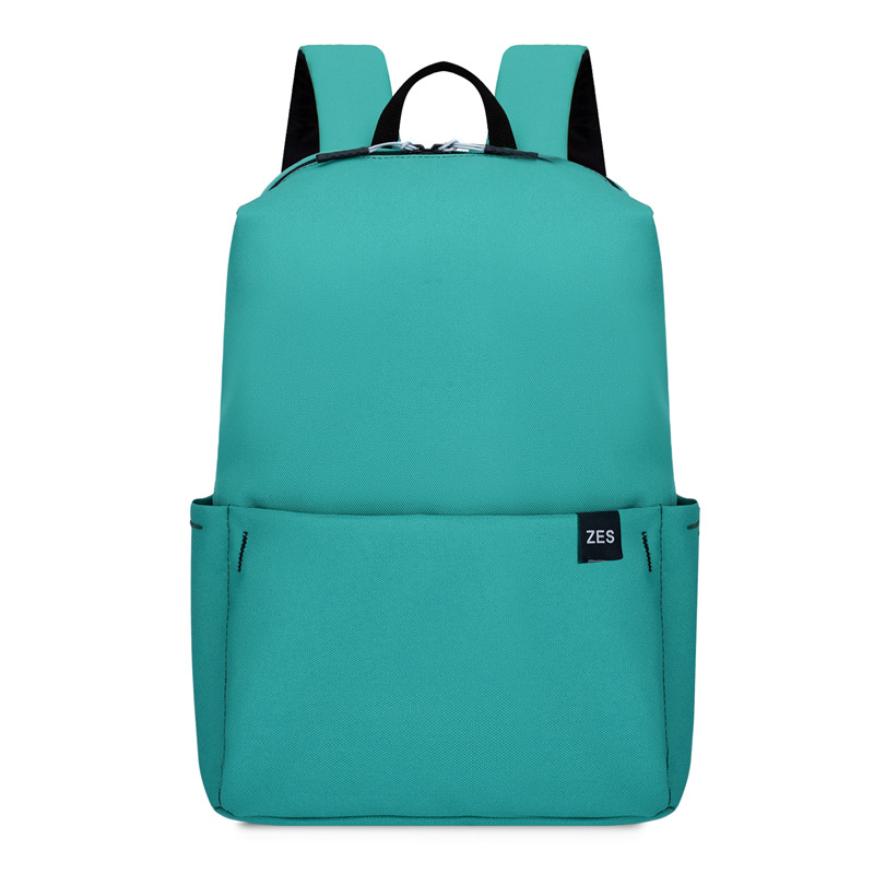 backpack gift printed logo colorful small backpack men's and women's handbags lightweight student schoolbag southeast asia supply full figure