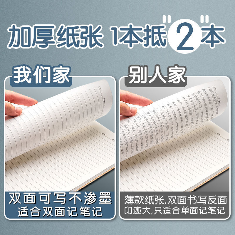 thickened a5 coil notebook notebook simple b5 notepad wholesale primary school student good-looking loose spiral notebook practice note details Picture