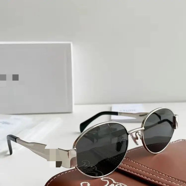 new arc de triomphe sunglasses lisa same cl40235u retro oval personality fashion good-looking sunglasses full figure