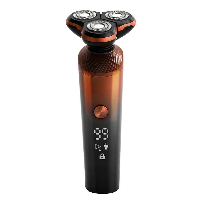 new shaver electric men's rechargeable shaver super clean shaving razor razor cross-border wholesale delivery full figure
