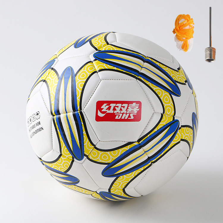 red double happiness football wear-resistant explosion-proof pvc 11 people 5 people no. 5 no. 4 no. 3 kindergarten primary school adult standard low elastic Application Scenario