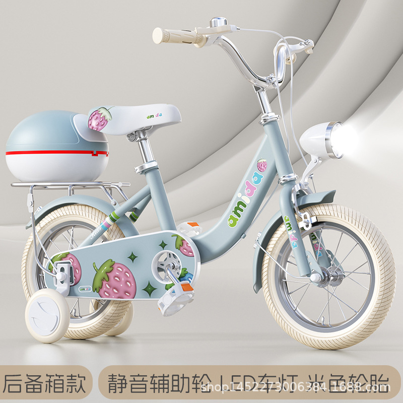 new children's bicycle 12-inch 14-inch 16-inch stroller bicycle children's male and female baby's bike 3-year-old 5-year-old Application Scenario