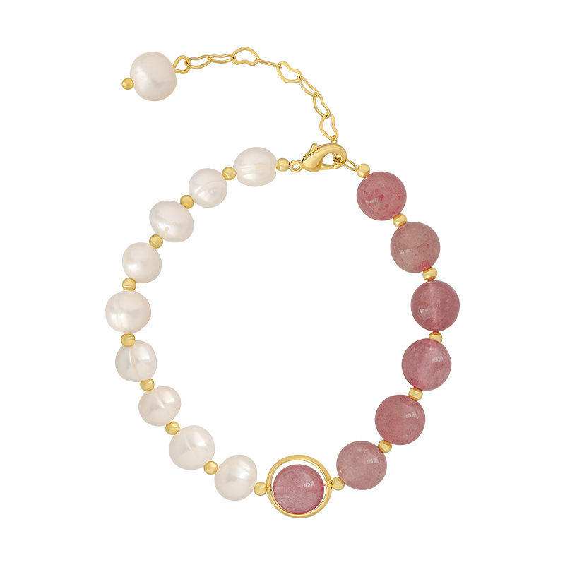 french new freshwater pearl bracelet female online influencer bracelet student girlfriends simple special-interest design personalized bracelet fashion Item Picture