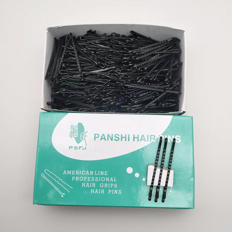 0.50kg boxed for photo studio updo black hairpin hair clip bar shaped clip side clip small hair pin clip straight pattern hairpin full figure