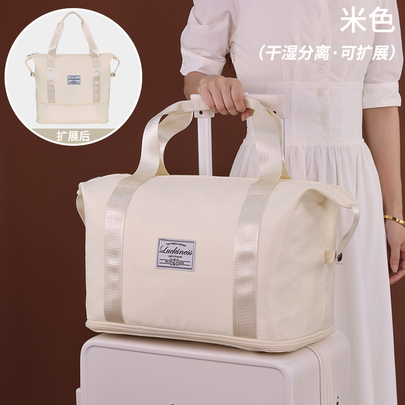 travel bag for women short-distance luggage bag portable large capacity storage bag foldable and portable travel bags buggy bag Application Scenario
