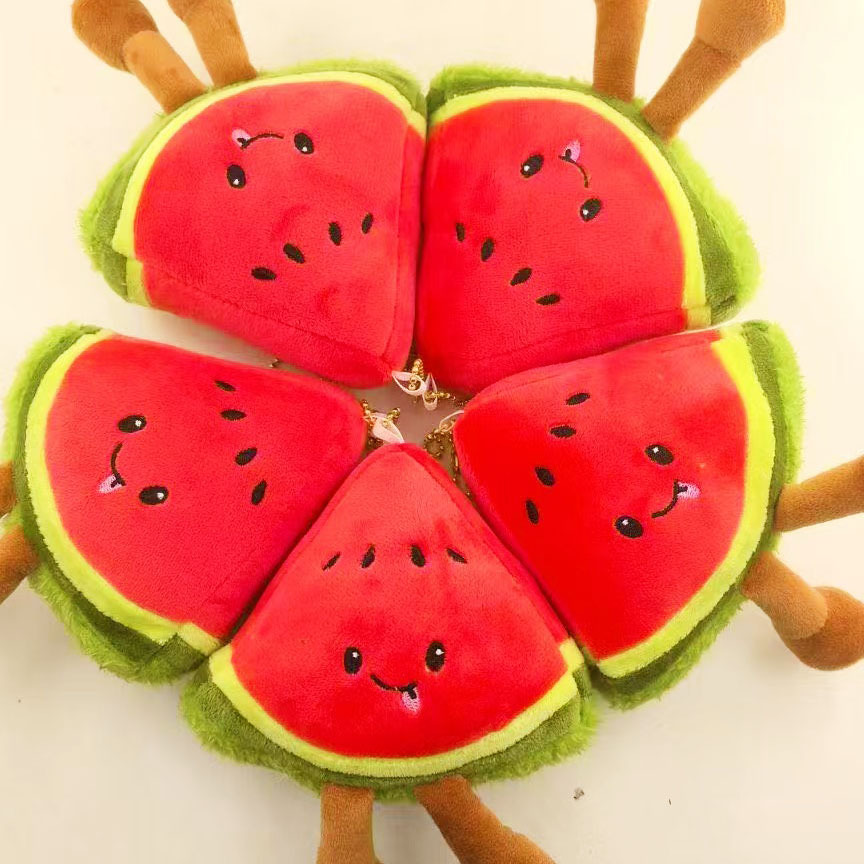 creative boutique prize claw doll plush key chain vegetable doll cute schoolbag pendant small jewelry ornaments Application Scenario