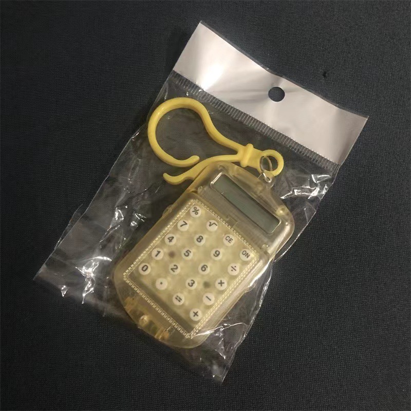 spot supply mini color lobster buckle portable small flip calculation student portable calculator support logo Item Picture