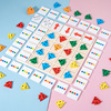 cross-border puzzle table games logic training direction color arrow children's toy early cognitive education baby children's teaching aids details Picture