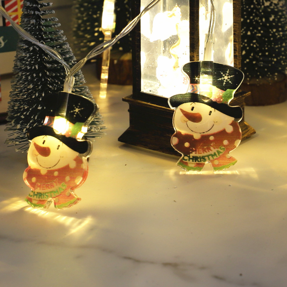 cross-border new arrival christmas lights led lighting chain outdoor decoration ambience light christmas tree lamp string lighting chain christmas decoration led colored lamp Specification drawing