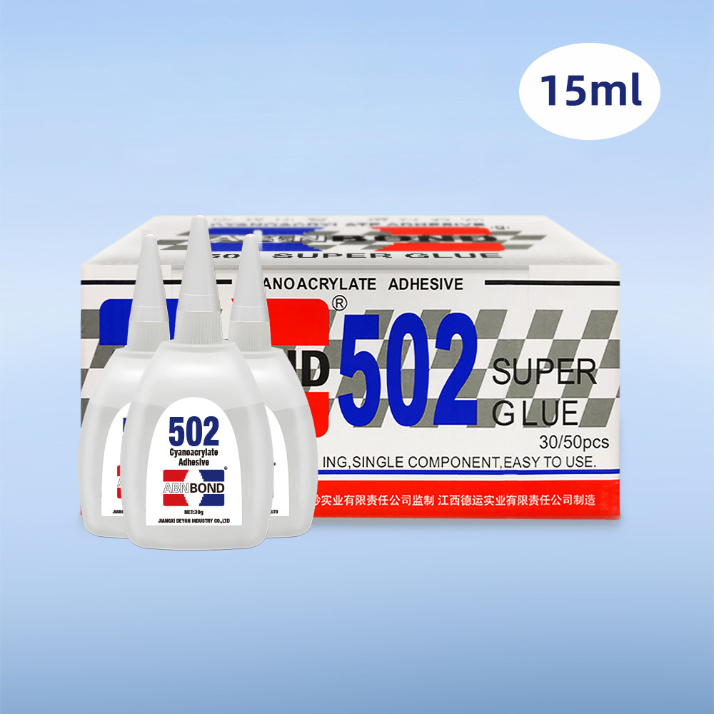 jin sansecond 502 glue manufacturer wholesale ruichang tongsheng wood advertising spray painting 3 seconds instant strong quick drying details Picture