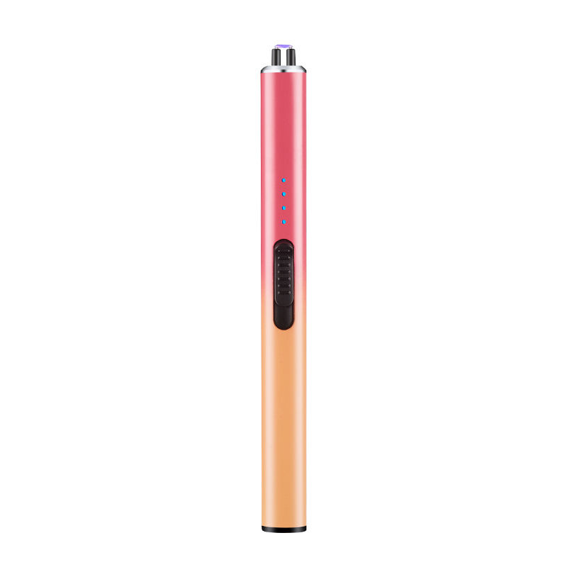 new fashion long pulse igniter charging electric arc lighter type-c fast charge burning torch cross-border Item Picture