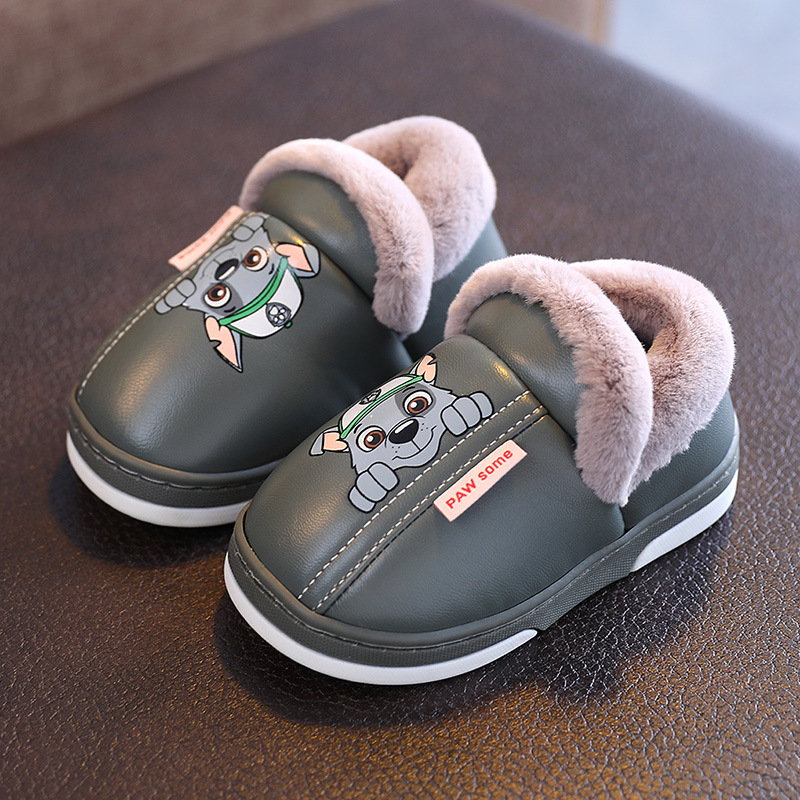 paw patrol children's cotton shoes ankle wrap cotton slippers winter warm home shoes non-slip waterproof boys 'and girls' cotton shoes Application Scenario