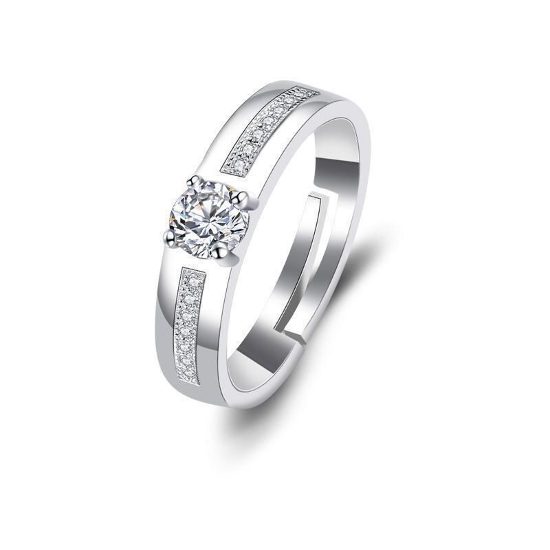 new fashion man's ring classic stylish and personalized handsome cool wedding ring couple couple rings wedding diamond ring props wedding dress Item Picture