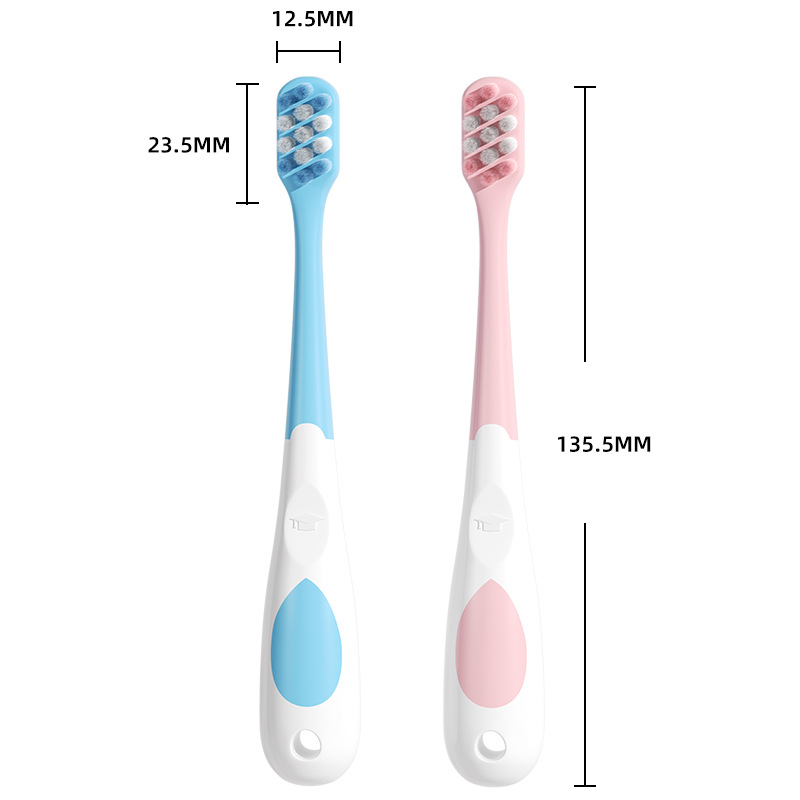 senior children soft-bristle toothbrush 2-12 years old cute cartoon shape non-slip handle toothbrush factory wholesale spot Item Picture