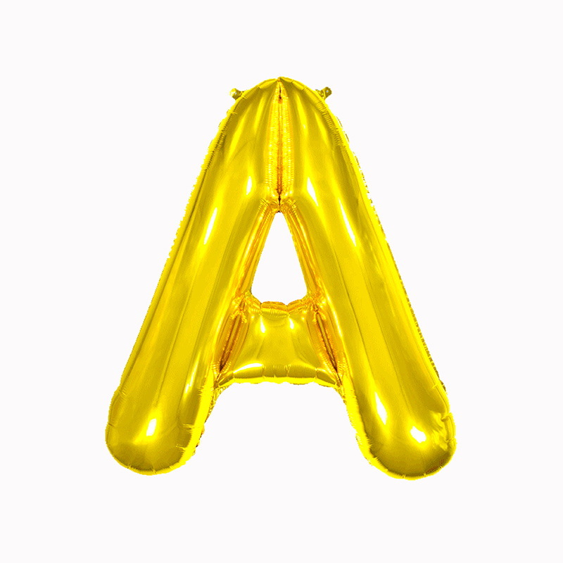 32-inch 40-inch 16-inch english letter aluminum balloon birthday party wedding celebration decoration aluminum foil balloon scene layout Application Scenario