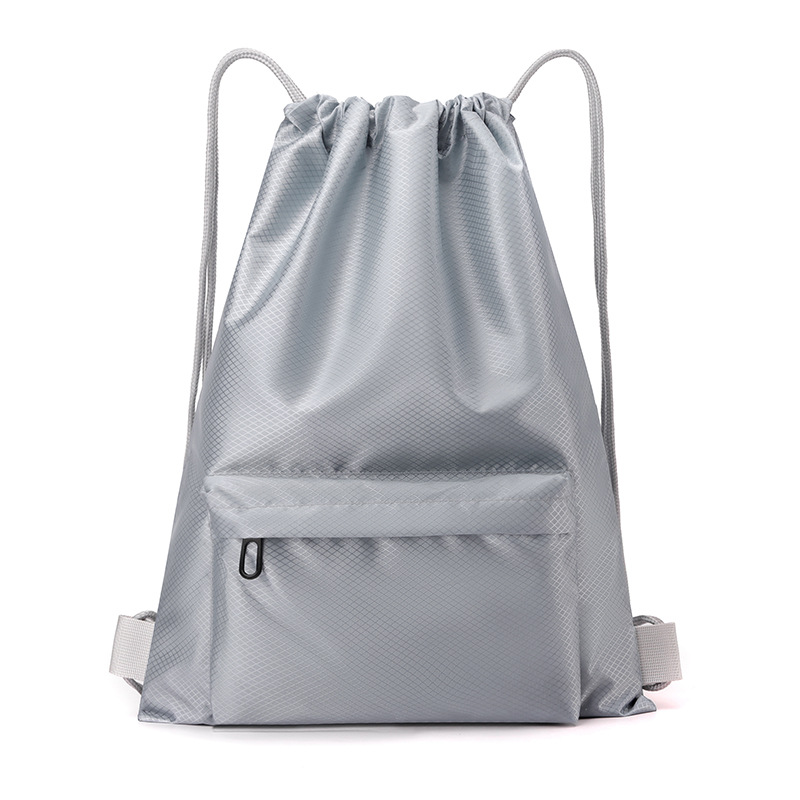 factory customized waterproof drawstring drawstring backpack sports gym bag mountaineering running backpack cross-border basketball bag Specification drawing