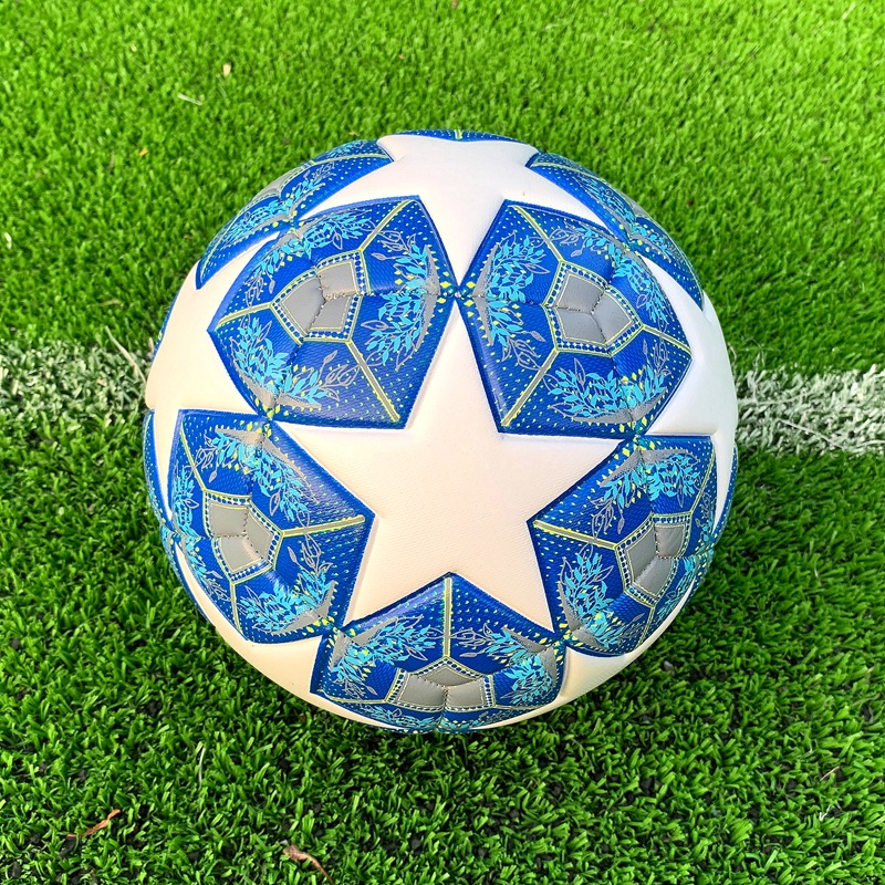 no. 5 football world cup thickened competition junior high school students for high school entrance exam competition training standard foreign trade football wholesale Item Picture