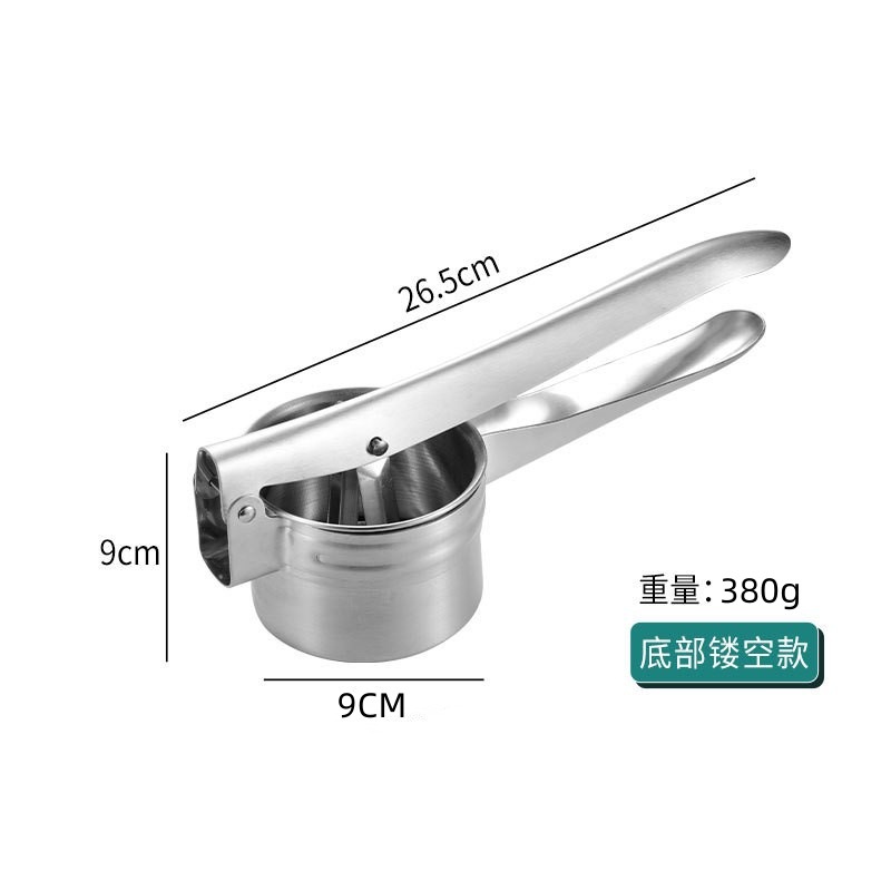 manual juicer stainless steel squeezing water artifact dumpling stuffing pressing water lemon and orange juicer potato masher details Picture