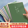 inspirational text b5 notebook simple college student ins good-looking notepad junior high school a5 notebook wholesale Item Picture