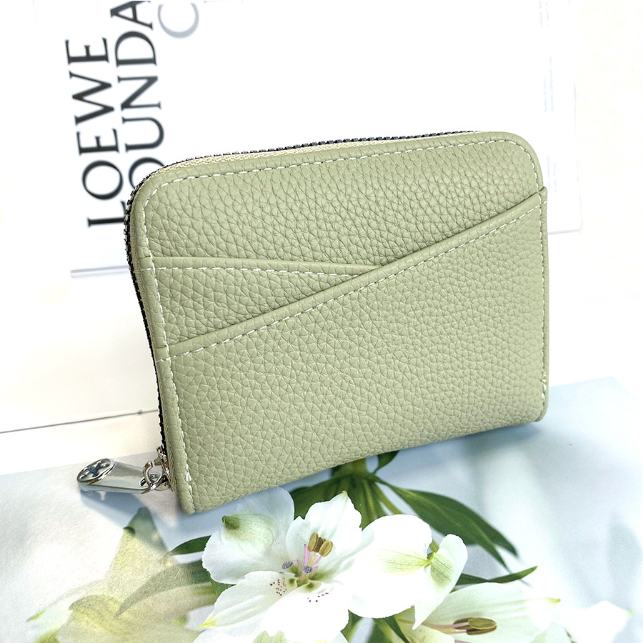japanese style small wallet ins japanese style expanding card holder multiple card slots women's coin purse simple large capacity cross-border walle Item Picture