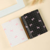 foreign trade popular style butterfly japanese and korean short fresh three-fold wallet niche multifunctional coin purse id holder card holder Item Picture