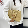 all-matching new casual simple personality printed lightweight tote women's western style lightweight and large capacity tote bag women's bag Item Picture