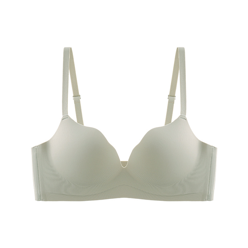 big orange secret small breast size exaggerating bra french underwear women's push up and anti-sagging bra not empty cup breast holding seamless bras Item Picture