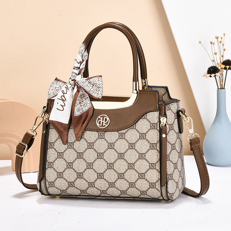 cross-border bag 2025 new large capacity shoulder messenger bag trendy fashion handbags high-grade tote bag for women full figure