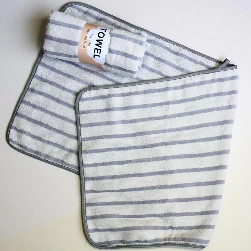 polyester cotton coral velvet towel soft absorbent cationic towel unisex household face washing face towel gift factory wholesale Application Scenario