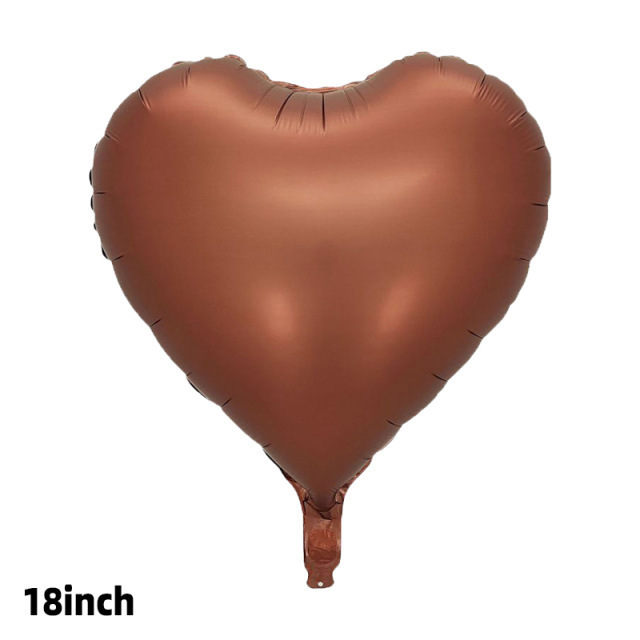 birthday arrangement decorations engagement background wall layout balloon wedding 18-inch aluminum film love balloon red Specification drawing