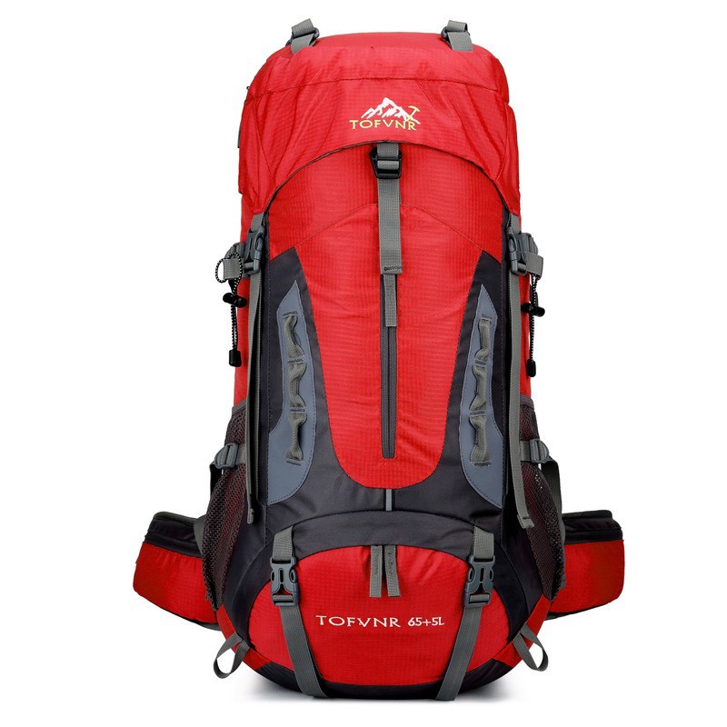 cross-border outdoor bag backpack hiking backpack hiking sports bag water-repellent travel shiralee large capacity travel backpack full figure