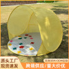 cross-border new arrival outdoor camping picnic easy-to-put-up tent summer portable ins wind beach building-free speed throwing tent Specification drawing
