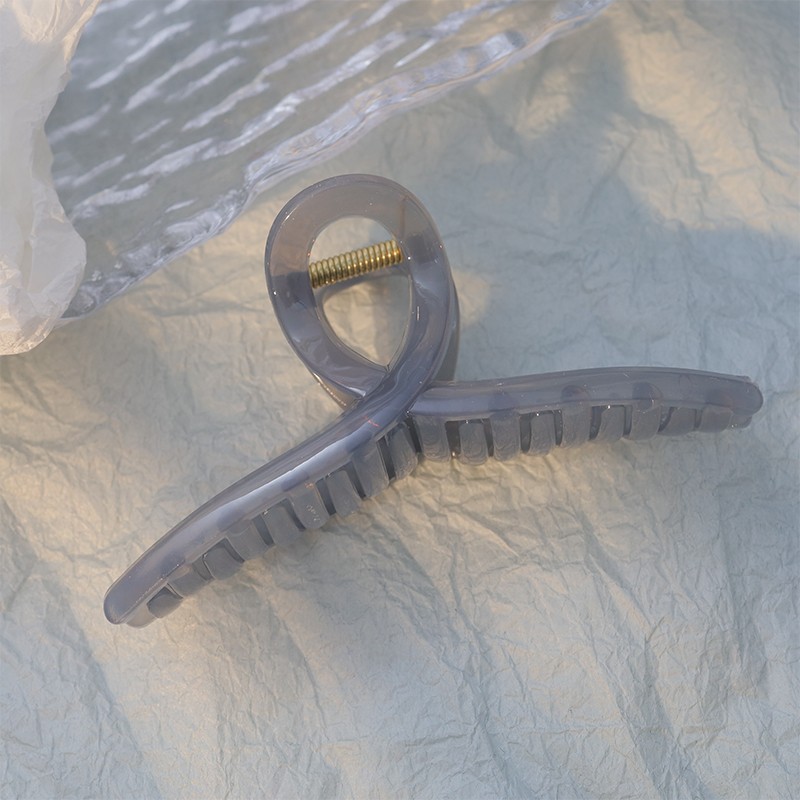shark clip women's high-grade sense barrettes more hair volume large hair claw back head 2025 new clip hairware grip Item Picture