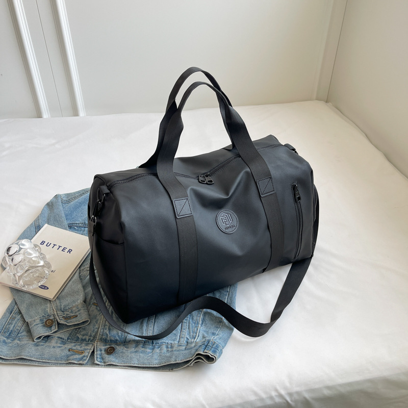 portable travel bag men's casual crossbody sports gym bag dry wet separation training bag women's business trip travel luggage bag Item Picture