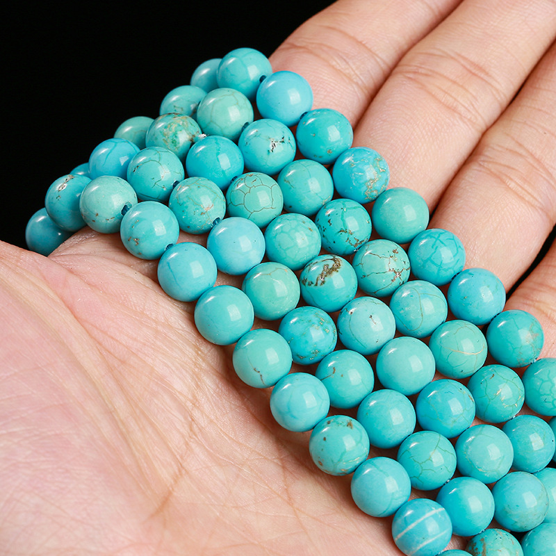 factory direct supply turquoise scattered beads diy ornament accessories xingyue bodhi accessories turquoise turquoise beads wholesale Specification drawing