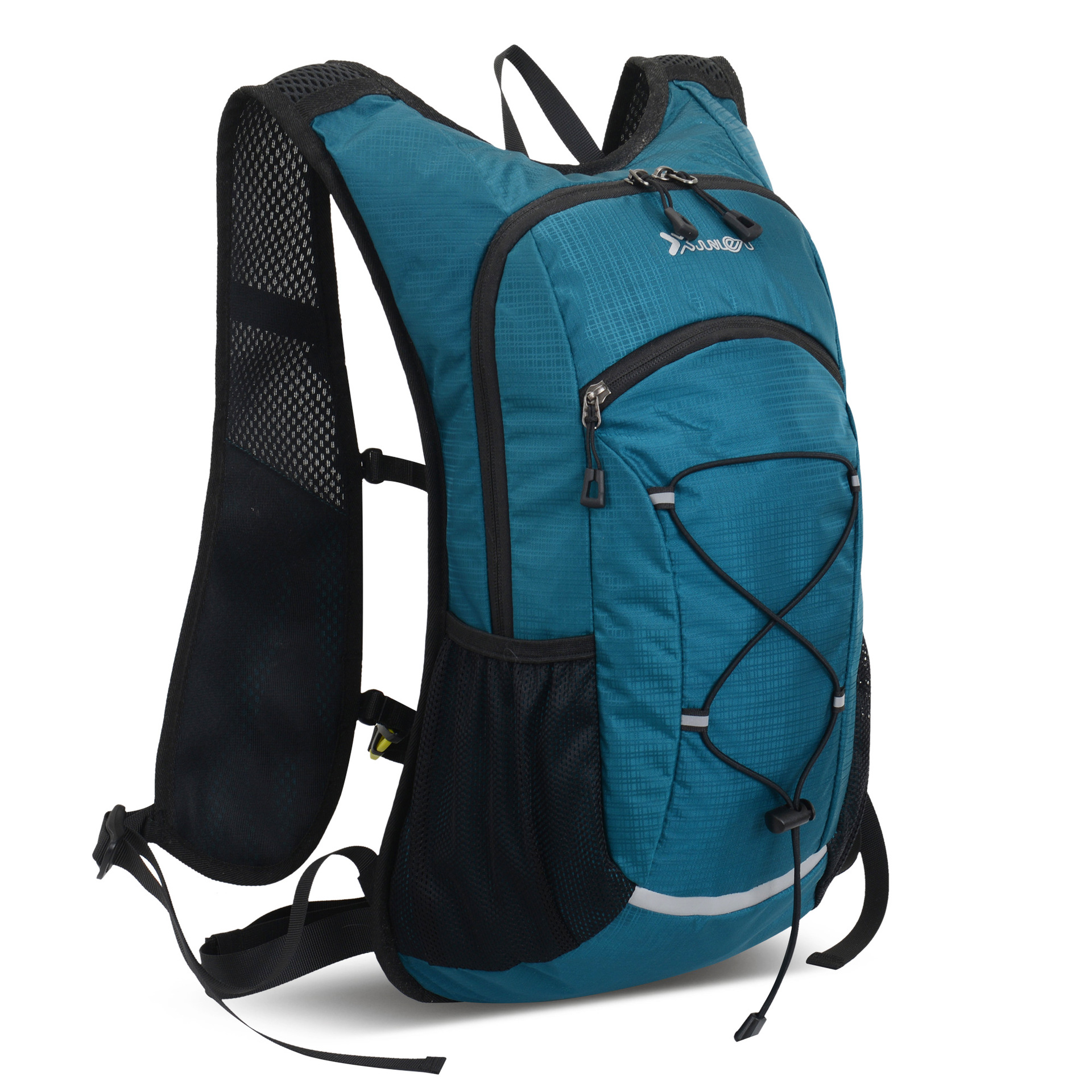amazon outdoor hiking backpack multifunctional mountaineering travel backpack waterproof nylon water bag cycling bag details Picture
