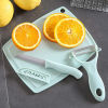 convenient kitchen knife three-piece set nordic candy color cutting board peeler set kitchen gift details Picture