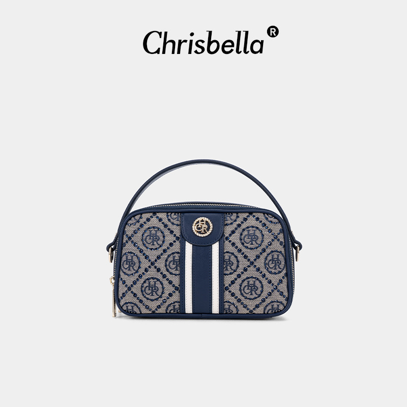 chrisbella/new heavy embroidery hot drilling tote bag shoulder crossbody handbag full figure