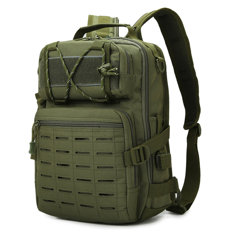 outdoor multi-functional lure bag new special training backpack crossbody shoulder bag tactical men's sports chest bag camouflage Specification drawing