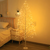 cross-border led emulation christmas tree christmas decorative lights warm warm color room simple atmosphere lighting chain Application Scenario