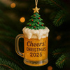 cross-border new christmas drink cup ornament interesting christmas decoration small gift christmas tree acrylic pendant Item Picture