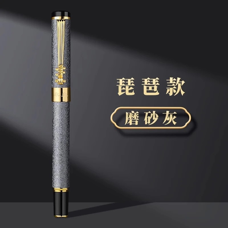 yongsheng pen six-piece set calligraphy practice hard-tipped pen replaceable ink sac ink suction art adult office writing free lettering Item Picture